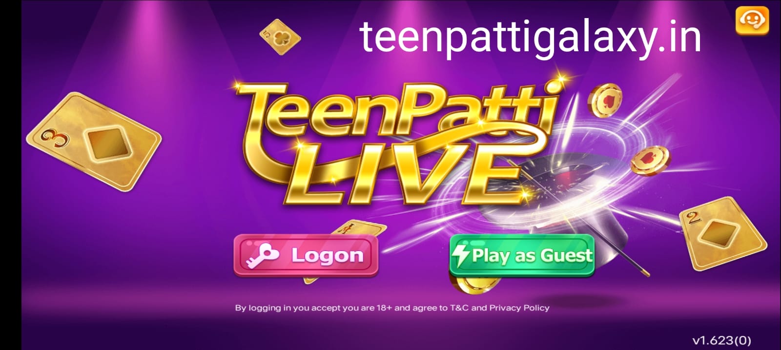 Login Process In Teen Patti Live App