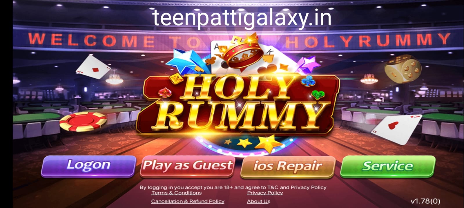 Create Account In Rummy Holy App